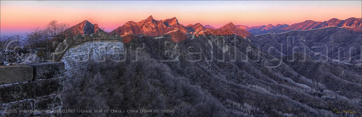 Peter Bellingham Photography Great Wall of China - China (PBH4 00 16054)